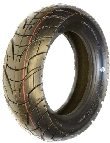 RiuScooter Tubeless Reifen für Elektroroller, 10x3-6 (80/65-6) 255X80-6, kompatibel mit SmartGyro Dualtron und anderen Modellen mit 6-Zoll-Felge