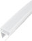 Bathroom Shower Screen Door Seal Strips,White Silicone Accessories,Suitable for 5-8 Mm Glass Doors,Bathroom Kitchen Waterproof Strips,Can Be Cut to Length (6 mm,U-Shaped)