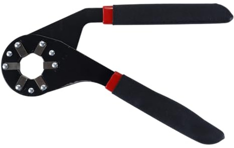 Ausi 8 Inch Magic Multi-Function Adjustable Wrench - Torque Control & Hexagonal Clamping - Universal Tool for Plumbing, Automotive & DIY Projects