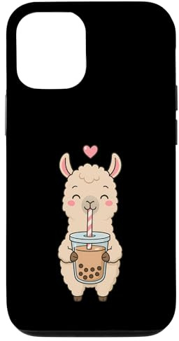 Lama Boba Tea Bubble Tea Hülle für iPhone 12/12 Pro