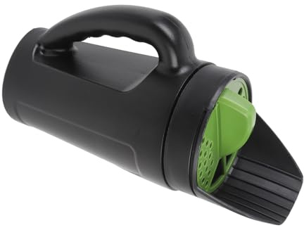 Jeffergarden Manueller Handstreuer für Saatgut, Dünger mit Ergonomischem Griff, 80 Oz Fassungsvermögen für Garten- und Einfahrtsanwendungen