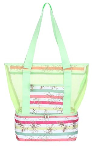 THUN - Borsa frigo Eleganza Esotica - 100% poliestere, bottom_30x7,5x16 h, tot h 36 cm