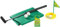 infactory Minigolf: 7-teiliges Golfspiel-Set für Bad & WC, inkl. Golf-Grün und Türhänger (Toiletten Golf, Klo Golf, Kunstrasen)