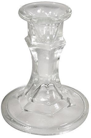 Rayher 56834000 Glas Kerzenständer, 8,5cm ø, Höhe: 10cm