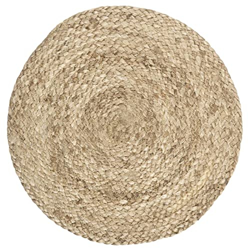 IB Laursen - Tischset - rund - dunkel Natur - Ø 35 cm - Jute