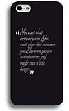 Schutzhülle für iPhone 6/6S, 12 cm (4,7 Zoll), Motiv: Zitat aus Vampire Diaries, stylish, TV-Serie
