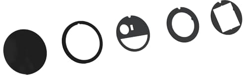 Bachmann 926101 PIX Deckelset Kunststoff schwarz, 3 x 6.8 x 6.8 cm