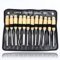 12 Pcs Wood Chisels Set,Wood Carving Tools,Carving Knife Wood Carving Set,Sharp,with Wood Handles,for Engraving on Wood Carving DIY Wood Craft
