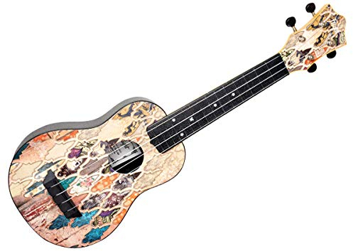 Flight, 4-saitige Reise-Serie Sopran-Ukulele, Granada (TUS-40 New 2019)