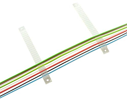 WITTKOWARE 5er-Pack Klemmleisten für Litzen und Drähte bis 1,2mm Ø, 25-Fach, 72mm
