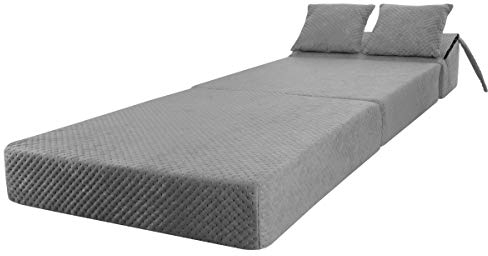 Stillerbursch® Klappmatratze Conforto 15cm | Gästematratze Faltmatratze Notbett | Mikrofaser | Made in Germany | Ökotex 100 | 3-teilige Faltmatratze | Abnehmbarer Bezug | 70x195x15 | Faltbare Matratze