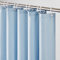 Furlinic Tenda Doccia Antimuffa Tessuto Poliestere Blu Grigio Tende Doccia Impermeabile Lavabile Poliestere Tenda Vasca da Bagno con 12 Ganci Tenda Doccia Extra Lungo 180x240cm.