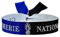 BDM Bracelet Tissu de la Garde Nationale française, France. Gendarmerie Nationale Ceinture pour Les Hommes et Les Femmes réglables.