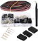 RUNCCI-YUN 30 Sets Servo Stecker set,3 Pin JR stecker,RC Männlich Weiblich stecker, 2,54mm Männlich Weiblich Stecker,5m 3pin Servokabel für Futaba Style Servo Connector