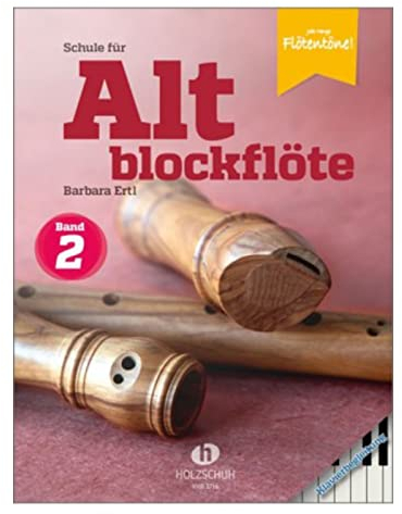 Schule für Altblockflöte Band 2 für Altblockflöte und Klavier Klavierbegleitung/Partitur