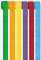 GAKA FAVOR Krepppapier Bunt （6 Rolle）4.5cm x 25m,Kreppbänder Luftschlangen Regenbogen für Hochzeit Geburtstags Party Dekoration