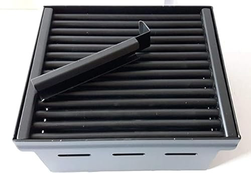 Feuergitter in verschiedenen Größen + Schublade für Kaminbau Barbike (29,5 x 23 cm)