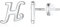 TINGN Ohrstecker Ohrringe Silber 925 Mädchen Damen, Anfangsbuchstaben H Medizinische Ohrstecker Silber Schmuck Frauen Mädchen Geburtstag Muttertag Weihnachten Personalisierte Jugendweihe Geschenke