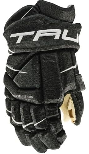 True Catalyst 5X3 Hockey Handschuhe - Junior 2023, Größe:12 Zoll, Farbe:schwarz/rot