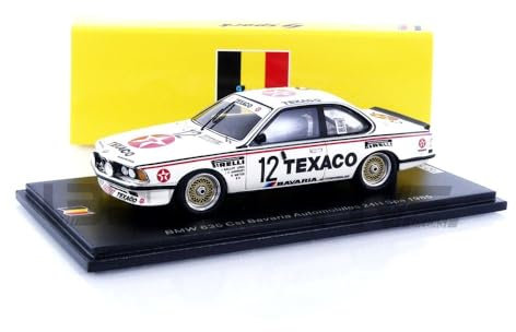 SPARK 1/43 SB661 BMW 635 CSI - Spa 1985 Diecast Modelcar