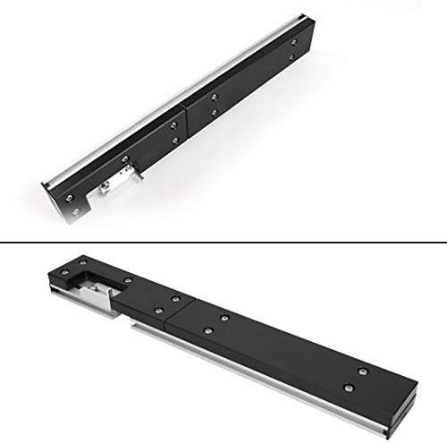 Bonbela Aluminum Box Joint Jig for Miter Gauge Woodworking Table Saw Tools