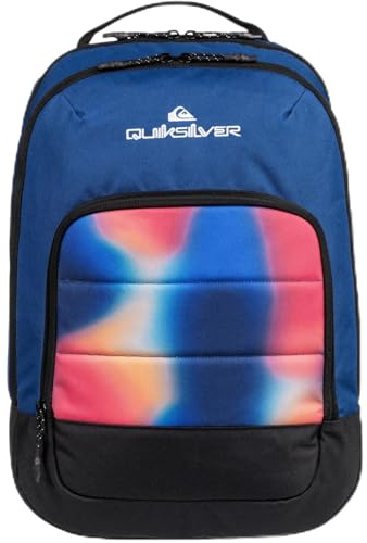 Quiksilver Burst 2.0 Herren-Rucksack, verstellbar, gepolsterte Riemen, 24 l, mittlere Tasche, estate blue, Einheitsgröße