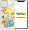 Skinnydip Pokémon - Case for iPhone 16 Cover Stylish & Shockproof Cartoon Cover, Slim & Lightweight, Anti-Slip Cute Protective Case Gift for Girls Compatible with iPhone