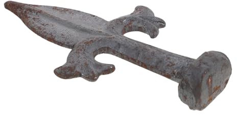 CANIGHT Decorative Iron Fence Finial Topper Elegant Metal Garden Fence Accessories Pointed Tips for Stylish Outdoor for Courtyards and Parks