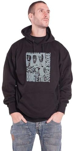 Rock Off officially licensed products Bring Me The Horizon Bug Band Logo Pullover Hoodie S Black