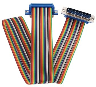 1 Stück DB25-Pin Verlängerungskabel Stecker-zu-Stecker für Server, CNC, Waage, Drucker, Supermarkt-Kasse, USV 50 cm