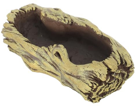 POPETPOP Vaso Rustico in Cemento per Fiori - Piccola Pianta Artificiale da Esterno per Casa E Giardino