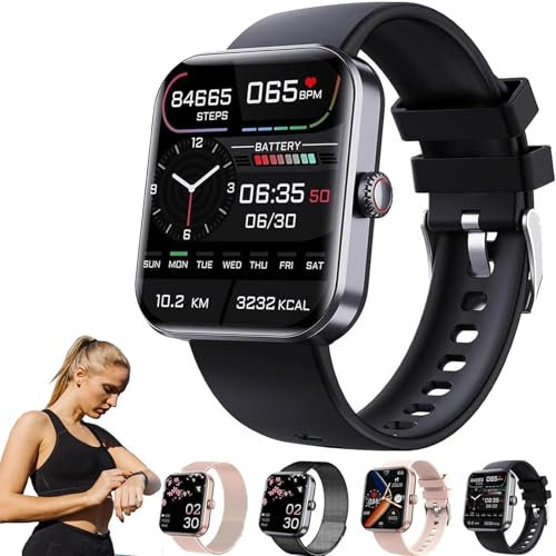BesBet Medicare Smartwatch Mit Bl𝑢tz𝑢ck𝑒r𝑚𝑒𝑠𝑠𝑢𝑛𝑔, Dotmalls Trackpro 2.0 Gl𝑢𝑐𝑜𝑠𝑒 M𝑜𝑛it𝑜𝑟 Watch - Watch Shirem Track Pro 2.0 with bl𝑜𝑜d gl𝑢cose 𝑚𝑜n𝑖t𝑜r𝑖ng -Shiroz,Schwarz