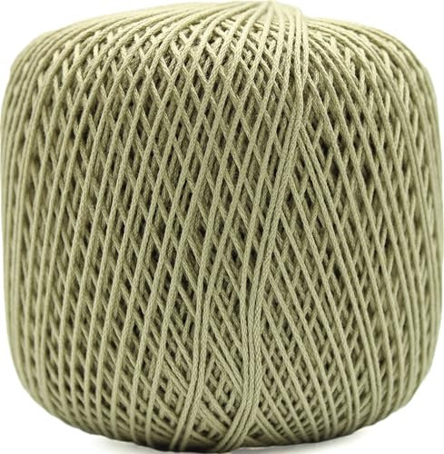 Gomitolo 50gr Cotone uncinetto Mimosa N 5 Primavesi ricamo uncinetto vari colori (273 VERDE SALVIA)