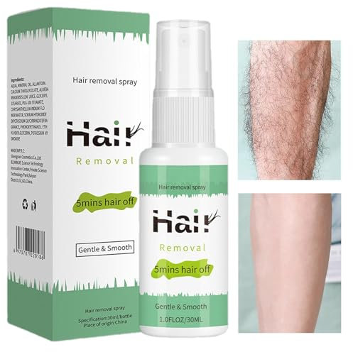 Haarentferner Spray,Enthaarungscreme Intimbereich,Körper Und Schamhaar Enthaarungsspray,Feuchtigkeitsspendende Körper Haarentfernungscreme Für Damen,Herren,Beine,Arm,Intimbereich