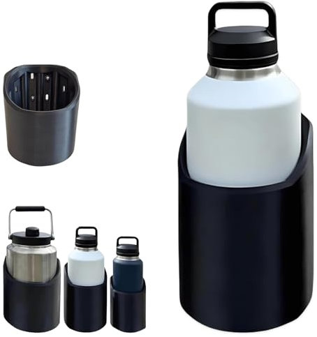 Supports magnétiques pour bouteilles d'eau portables de 122,7 à 127,7 ml, 1,8 l, 1,8 l, porte-gobelet magnétique robuste pour camion, chariot de golf, tracteur, camping-car, bus, réfrigérateur