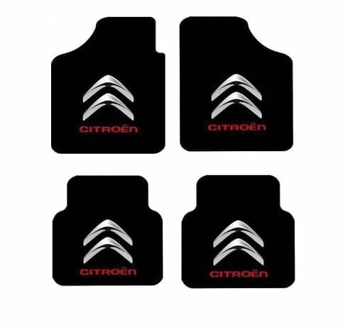 WSDUILA Auto Fußmatten Set 4-teilig für Citroen C3 Aircross SUV 2017-2025, Autofußmatten universal, Auto Teppiche Allwetter, rutschfest,A