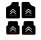 WSDUILA Auto Fußmatten Set 4-teilig für Citroen C3 Aircross SUV 2017-2025, Autofußmatten universal, Auto Teppiche Allwetter, rutschfest,A