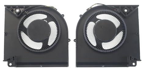 WLWOZMD Laptop CPU GPU Cooling Fan DC12V 0.6A 4-Pin for Gigabyte for Aorus 17X for AZF for RTX 4090(CPU Fan)