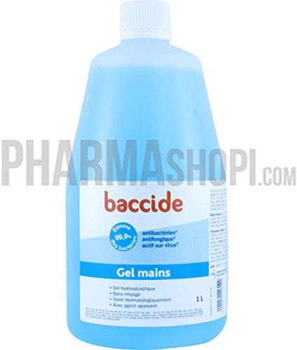 Baccide - Gel Hydroalcoolique Mains Sans Rinçage - 1 Litre [Health and Beauty]