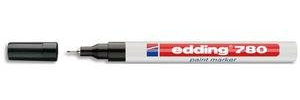EDDING LOT de 10 Marqueurs peinture E780 laque noir, pointe extra fine 842001