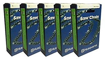 Set of 5 Husqvarna Chainsaw 20 Chain Low Kick H80-72 501846572 3/8 .050 455