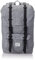 Herschel 10020-00919 LITTLE AMERICA MID-VOLUME BACKPACK Unisex Raven Crosshatch/Black