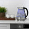 Ovation 2200w Illuminating Blue LED Glass Light up Electric Jug Kettle 1.7L