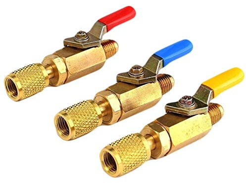 Car Refrigeration 1/4Inch Auto A/C Can Tap Valve Bottle Opener For R134A R410A Gas Refrigerant Air