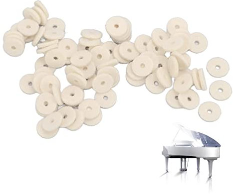 90-teiliges Klavier-Filz-Tuning-Klavier-Filz-Unterlegscheibe Klavier-Reparatur-Zubehör Klavier-Set-Kit Klavier-Filz-Pad Klavier-Installation für Musikinstrumenten-Zubehör