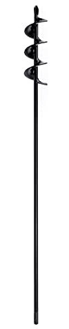 ICAMAS Attrezzo for Scavatrice di Fori for trivella di Terra 600x50mm Scavatrice for Fori for trivella da Giardino Piantatrice da Giardino Punta da Trapano Attrezzo for coclea da Giardino 1 pz