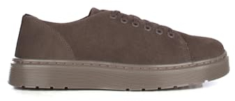 Dr. Martens 31203029, Anfibi Donna, Gunmetal E H Suede, 40 EU