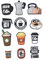 Coffee Lovers Shoe Charms Drinks Cappuccino Shoe Decoration Dirty Coffee Cup Shoes Accessories Charms For Women Men Teen Birthday Holiday Party Favor Xmas