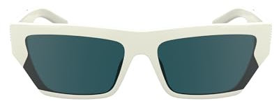 KARL LAGERFELD Unisex KL6163S Sonnenbrille, Shiny White, Einheitsgröße