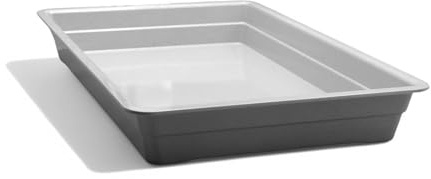 Dekorah Conteneur Gastronorm 1/1 en mélamine – Résistant, léger et sûr – Idéal pour la restauration, le buffet et la restauration Made in Italy